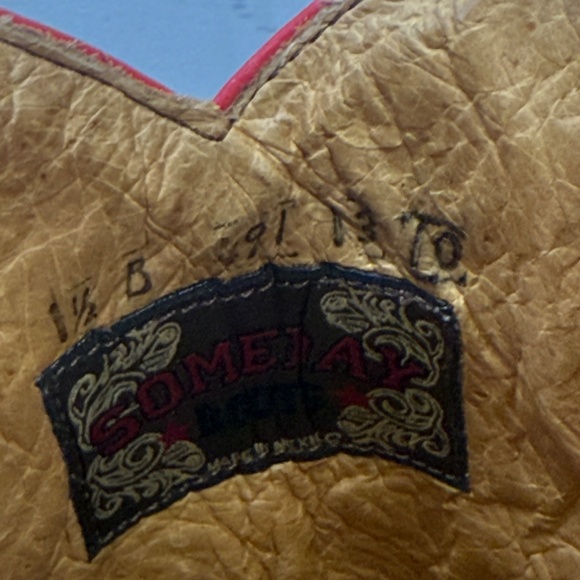 Ole Miss Someday By Gameday Cowboy Boots Youth 1.5B Girls - Picture 10 of 16